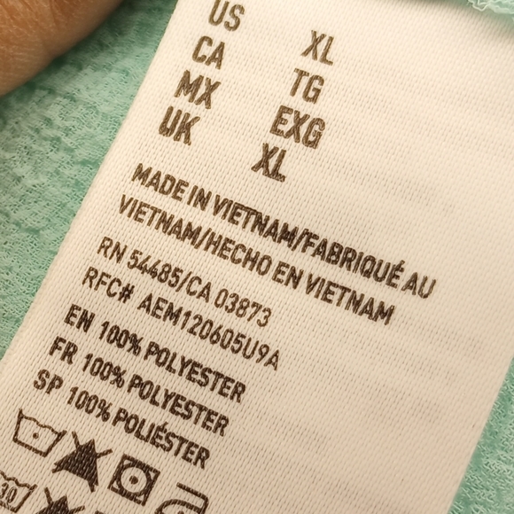 American eagle Tank Blouse see thru - Picture 8 of 8